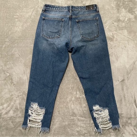 Hidden Distressed Cut Off Hem Jeans Size 31 - Picture 4 of 10